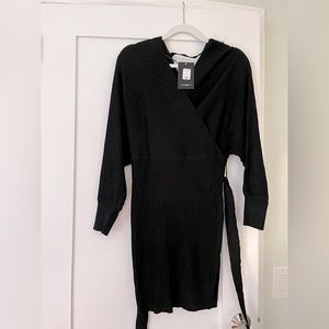 Black fashion nova sweater dress